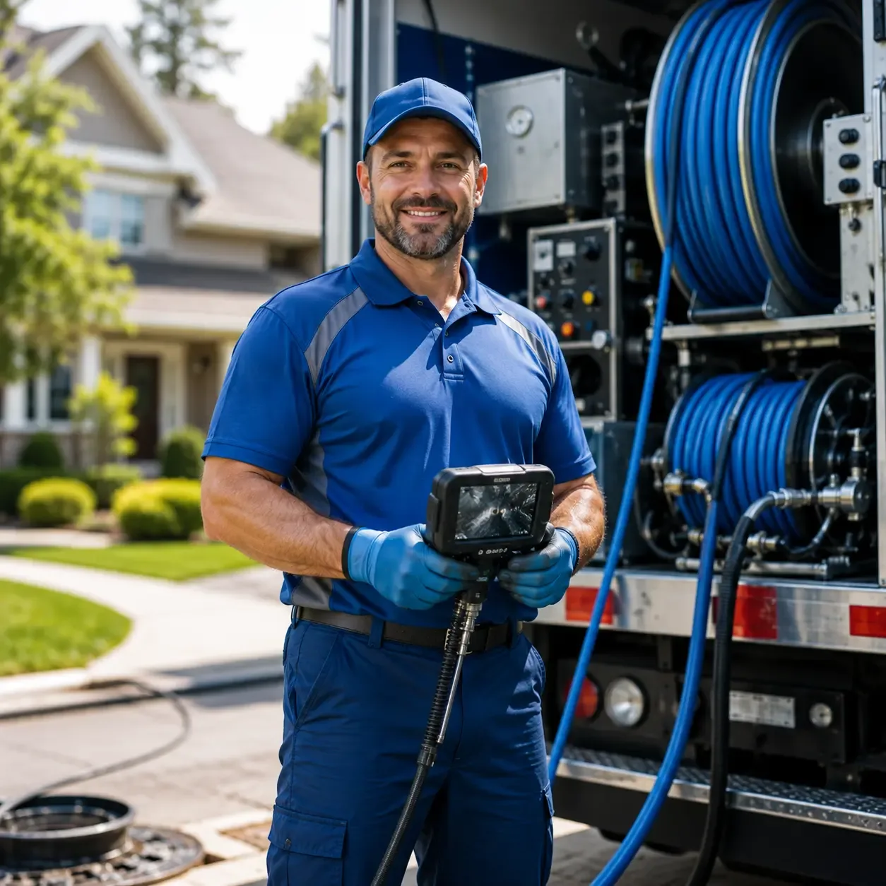 Local outdoor drain cleaning specialists in Hellier, KY